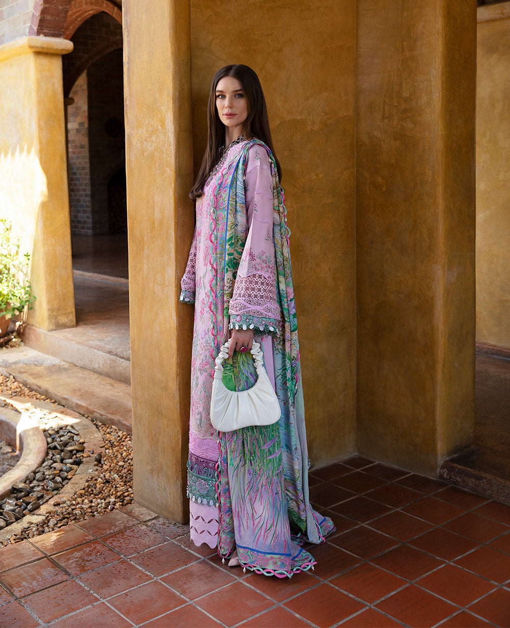 Republic Womenswear | Ilana Eid Luxury Lawn | Aveline - Waniyas