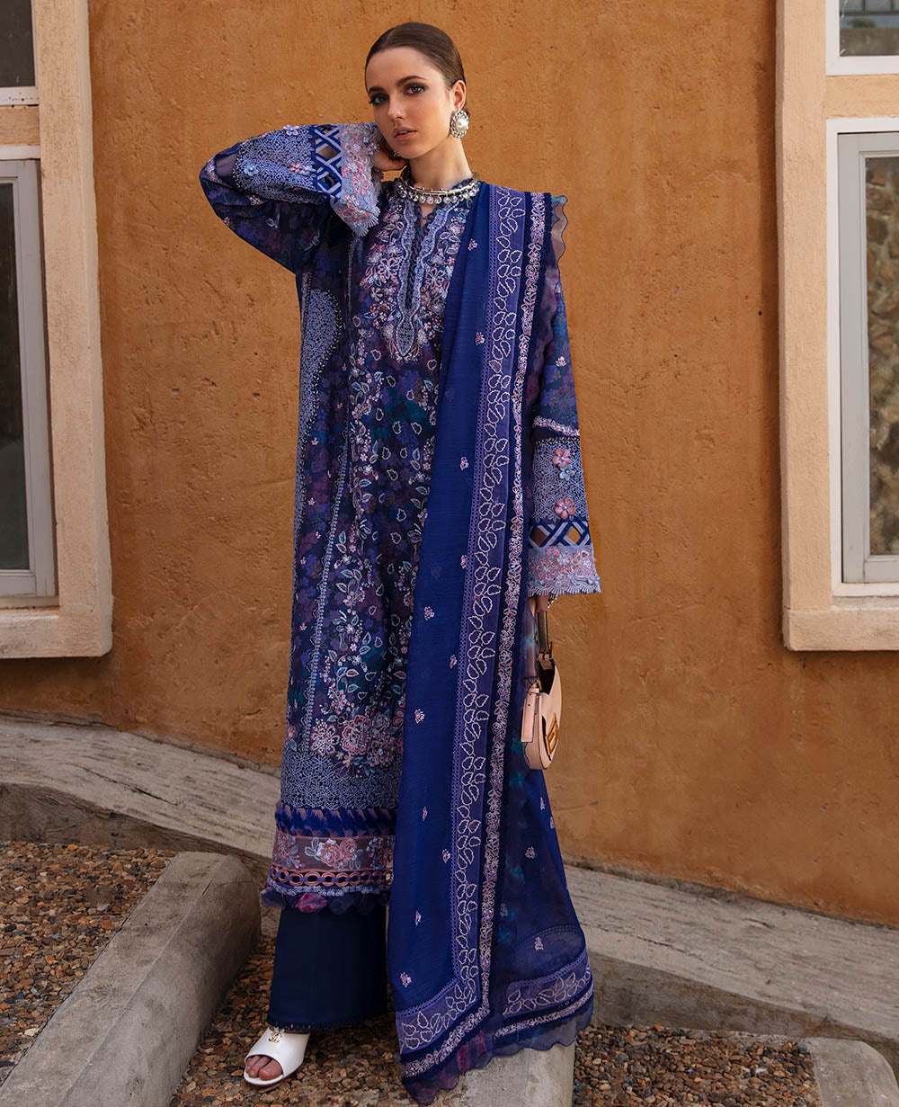 Republic Womenswear | Ilana Eid Luxury Lawn | Lawn Lune - Waniyas