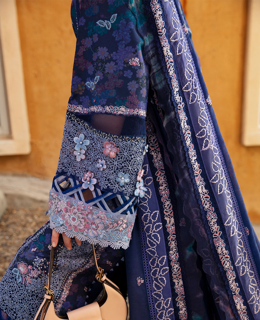 Republic Womenswear | Ilana Eid Luxury Lawn | Lawn Lune - Waniyas