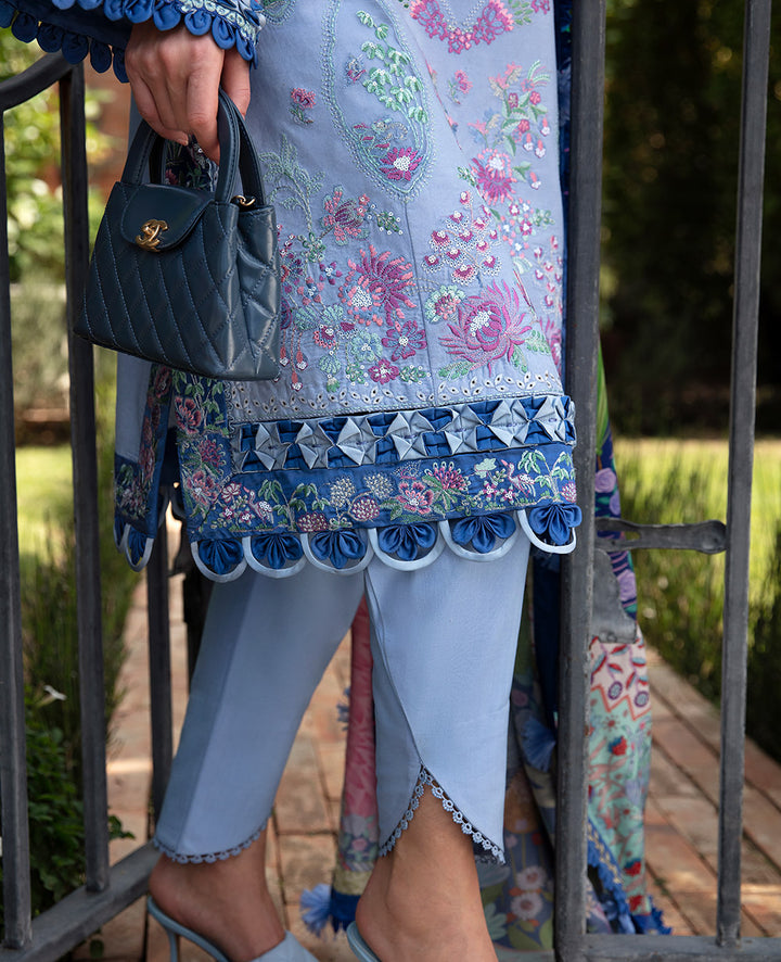 Republic Womenswear | Ilana Eid Luxury Lawn | Elodie - Waniyas