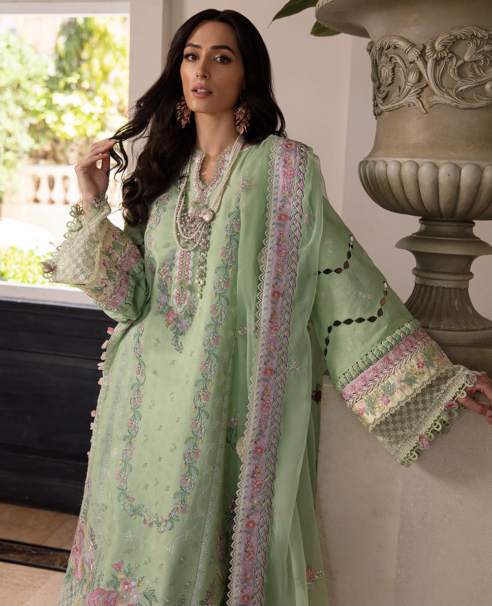 Republic Womenswear | Ilana Eid Luxury Lawn | Aurƒƒ‚©lie - Waniyas