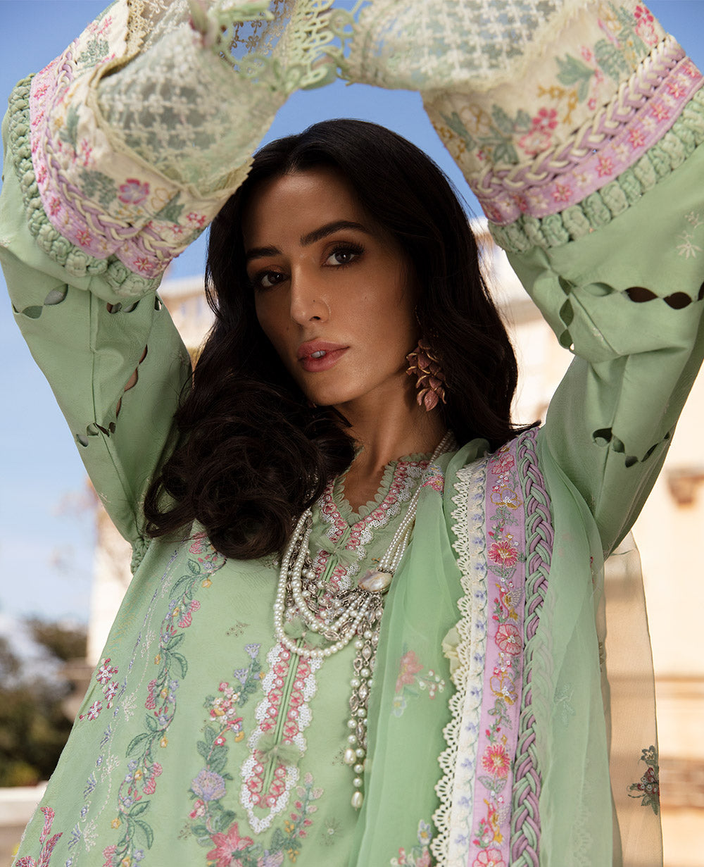 Republic Womenswear | Ilana Eid Luxury Lawn | Aurƒƒ‚©lie - Waniyas