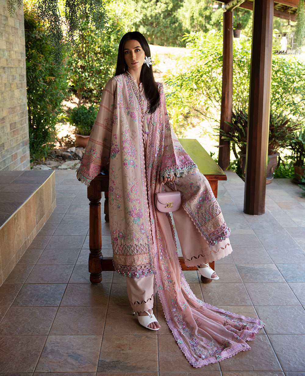 Republic Womenswear | Ilana Eid Luxury Lawn | Lumiere - Waniyas