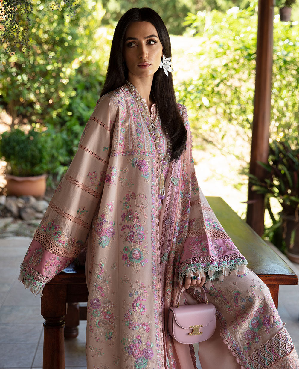 Republic Womenswear | Ilana Eid Luxury Lawn | Lumiere - Waniyas