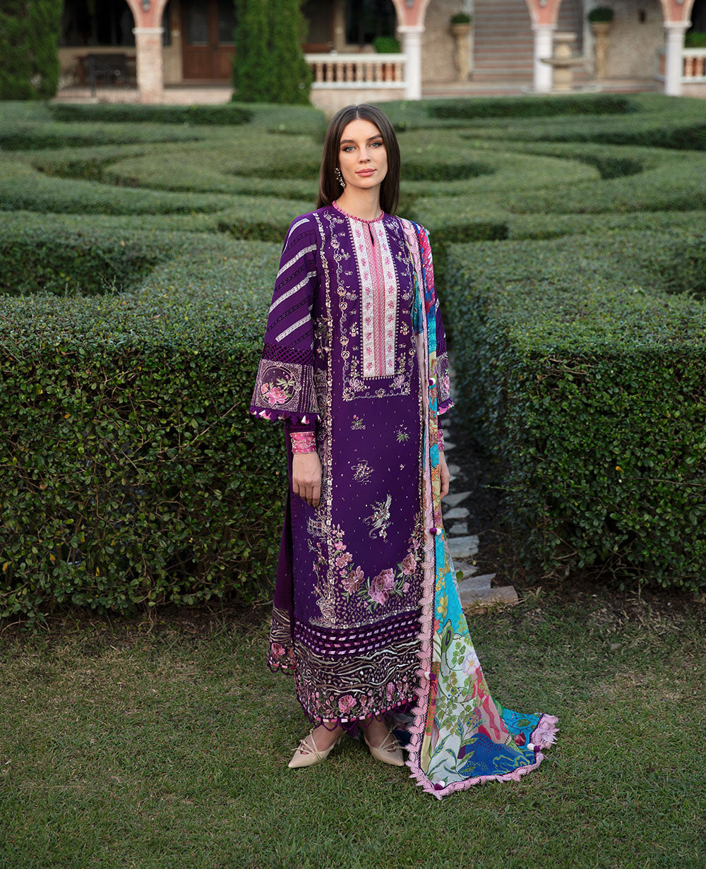 Republic Womenswear | Ilana Eid Luxury Lawn | Lisette - Waniyas