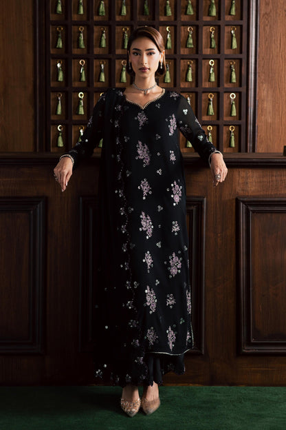 Batik | Festive Eid 26 | Reef - Luxury Dress - available at Maria Faisal in UK and USA.