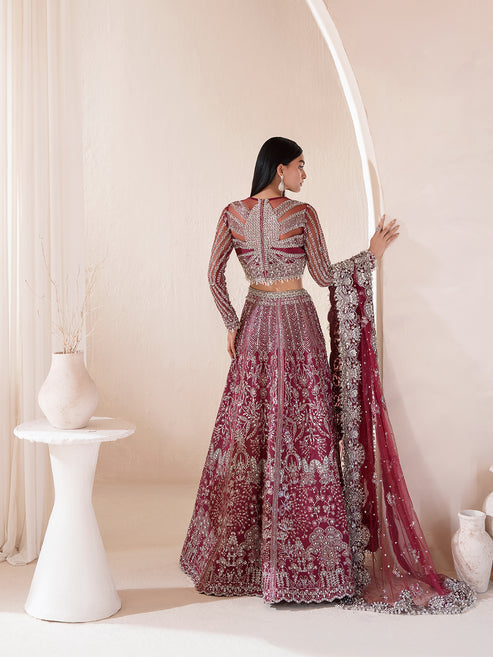Epoque | Reve Luxury Formals | Reine - Formal Dress - available at Maria Faisal in UK and USA.