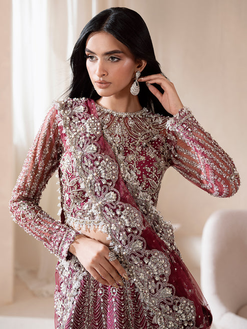 Epoque | Reve Luxury Formals | Reine - Formal Dress - available at Maria Faisal in UK and USA.
