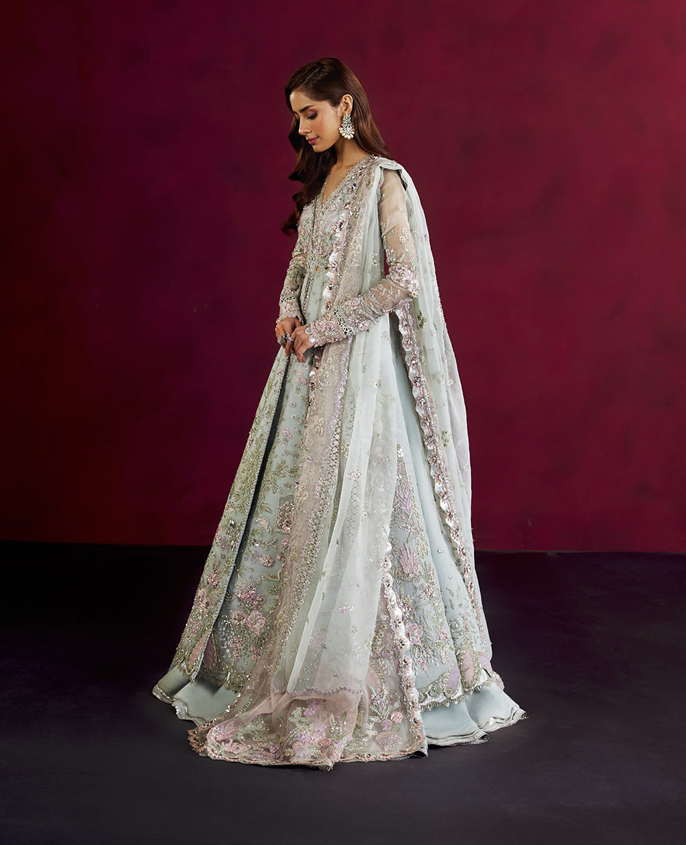Republic Womenswear | Pieno De Verde Wedding 24 | RWU-24-D8 (Kyla ) - Wedding Dress - Maria Faisal