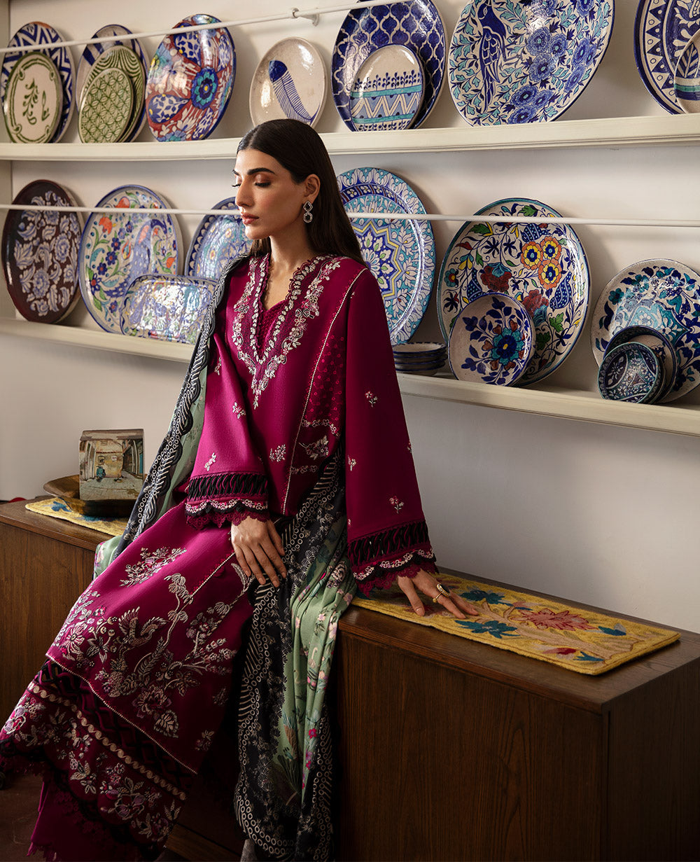 Republic Womenswear | Rosalee Winter 24 |  D3 (Nara) - Wedding Dress - Maria Faisal