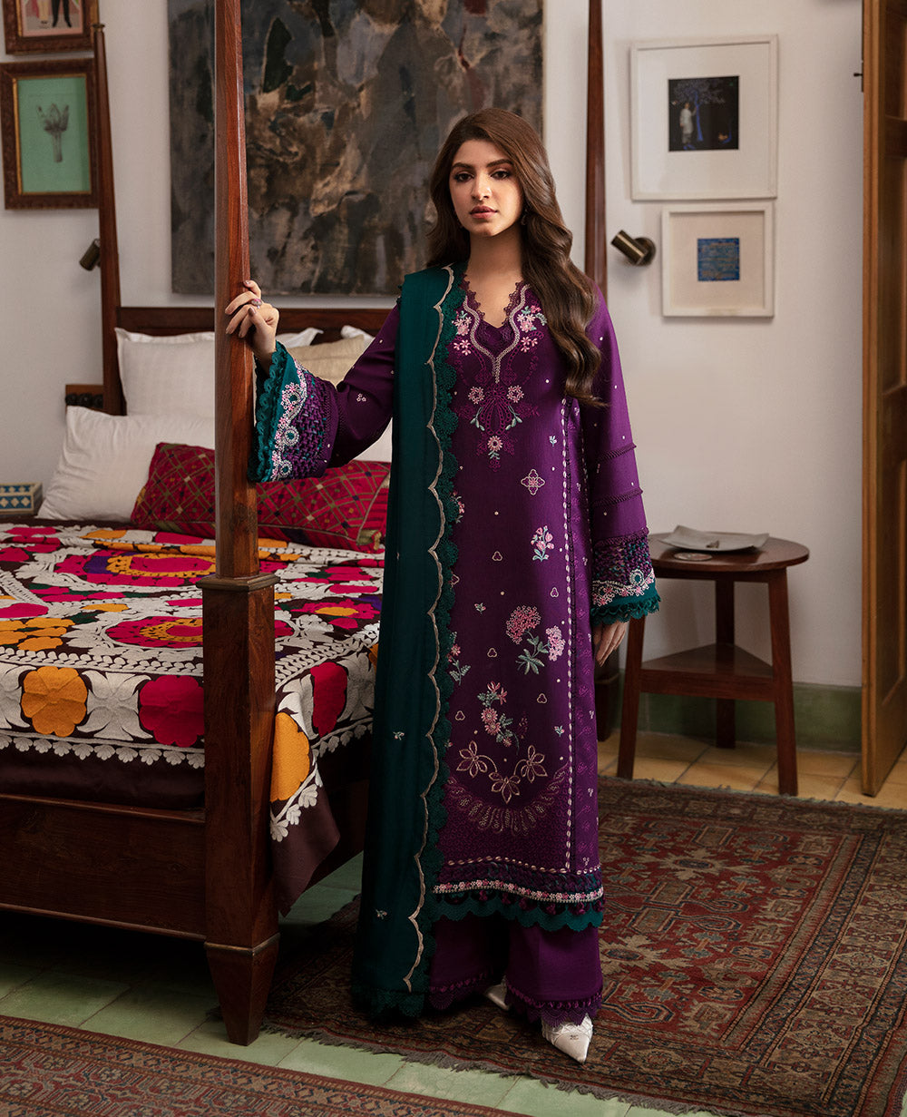 Republic Womenswear | Rosalee Winter 24 |  D4 (Mirea) - Ladies Clothes - Maria Faisal