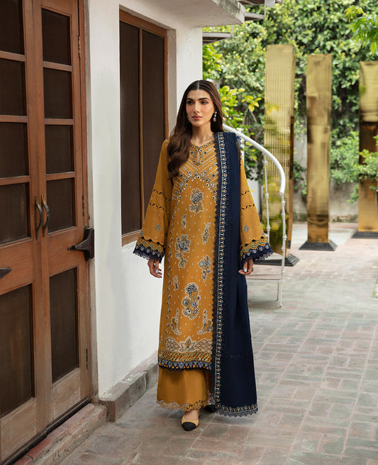 Republic Womenswear | Rosalee Winter 24 |  D5 (Feeha) - Ladies Clothes - Maria Faisal