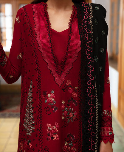 Republic Womenswear | Rosalee Winter 24 |  D8 (Oleanna) - Ladies Clothes - Maria Faisal