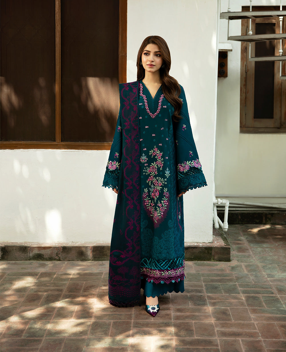 Republic Womenswear | Rosalee Winter 24 |  D11 (Omari) - Ladies Clothes - Maria Faisal