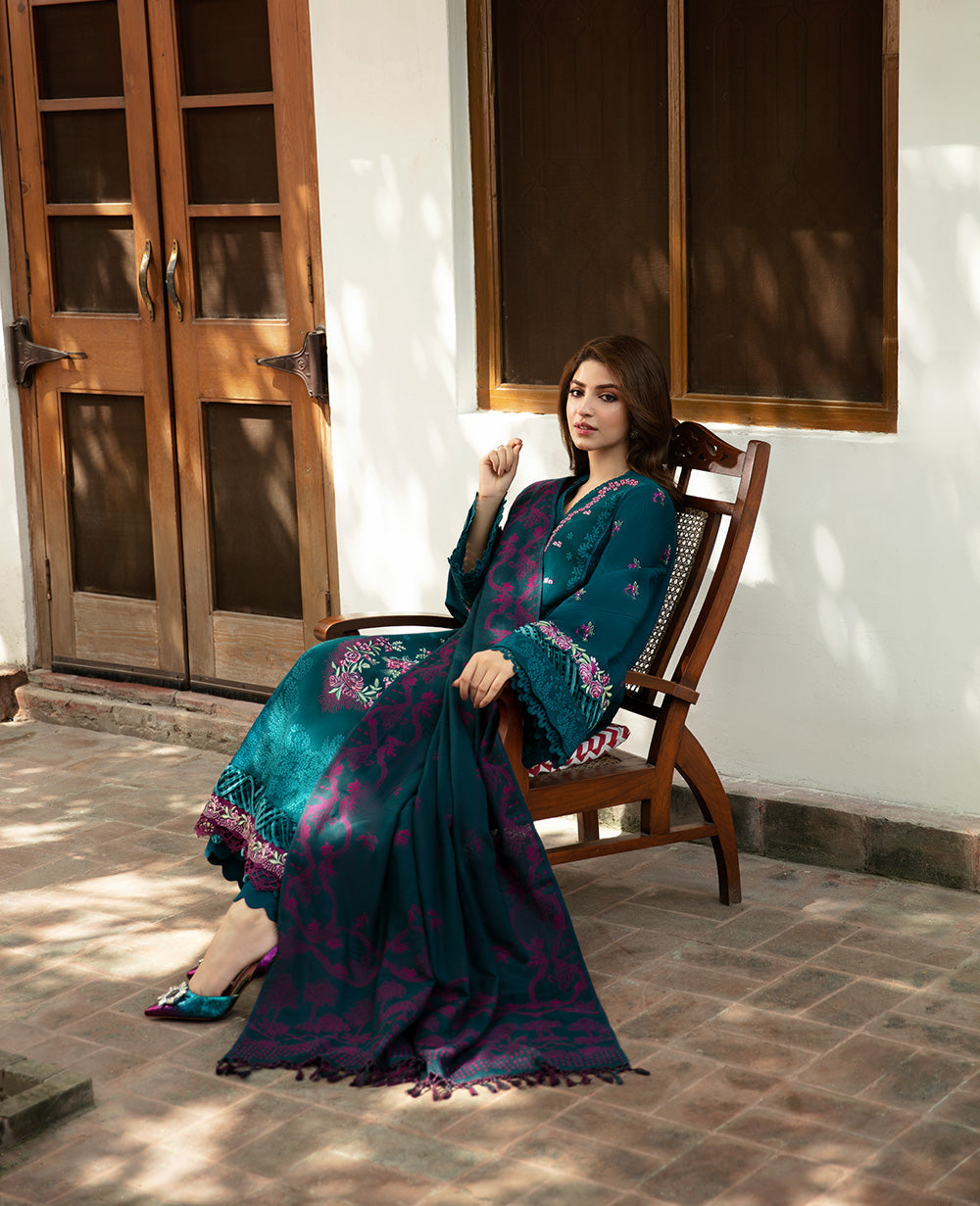 Republic Womenswear | Rosalee Winter 24 |  D11 (Omari) - Ladies Clothes - Maria Faisal