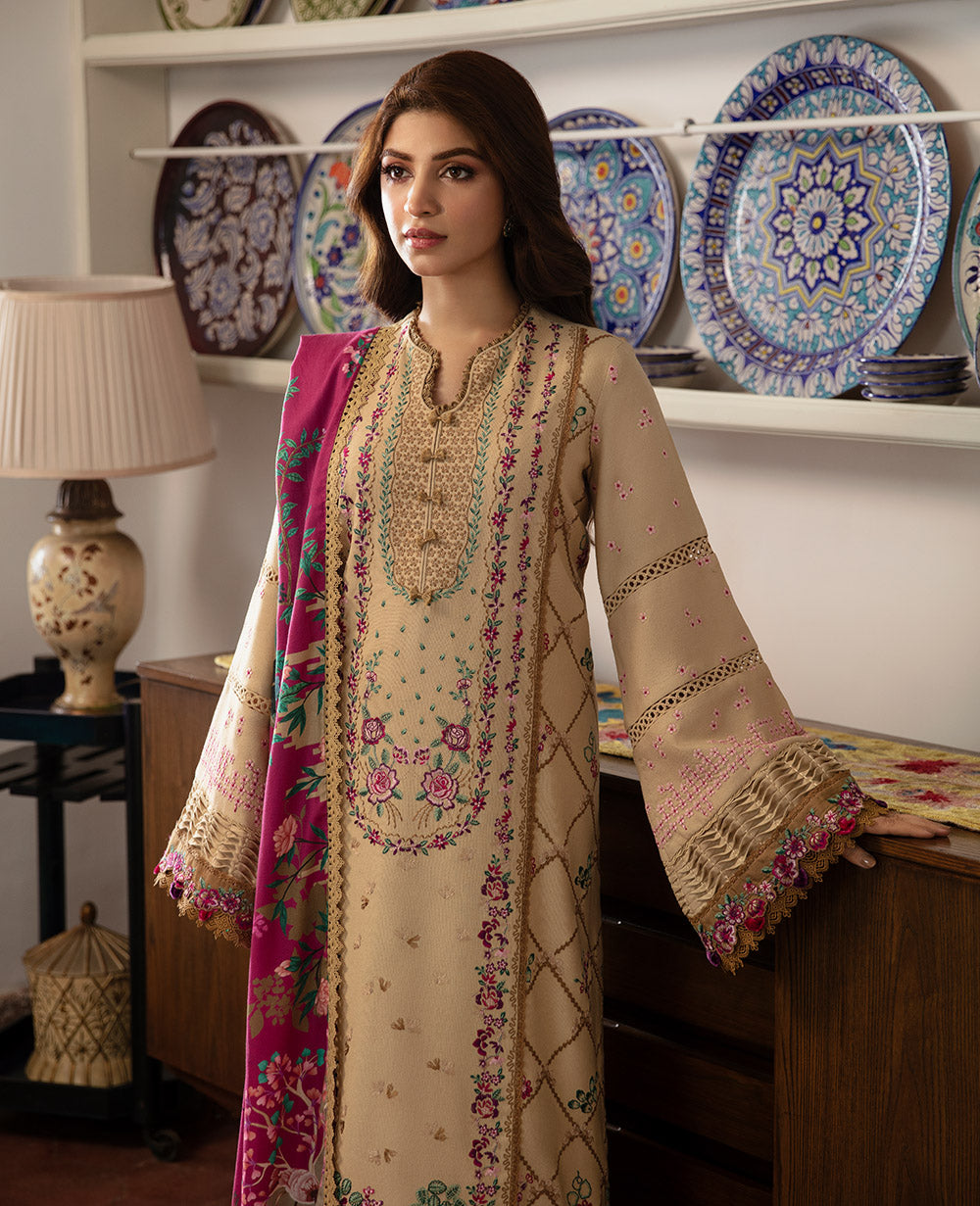 Republic Womenswear | Rosalee Winter 24 |  D12 (Kiara) - Ladies Clothes - Maria Faisal