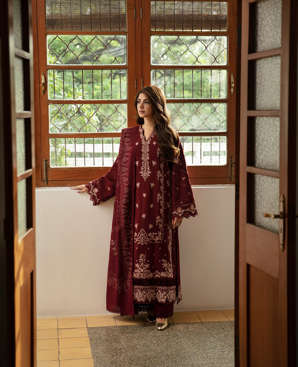 Republic Womenswear | Rosalee Winter 24 |  D2 (Inara) - Ladies Clothes - Maria Faisal