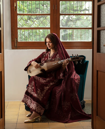 Republic Womenswear | Rosalee Winter 24 |  D2 (Inara) - Ladies Clothes - Maria Faisal