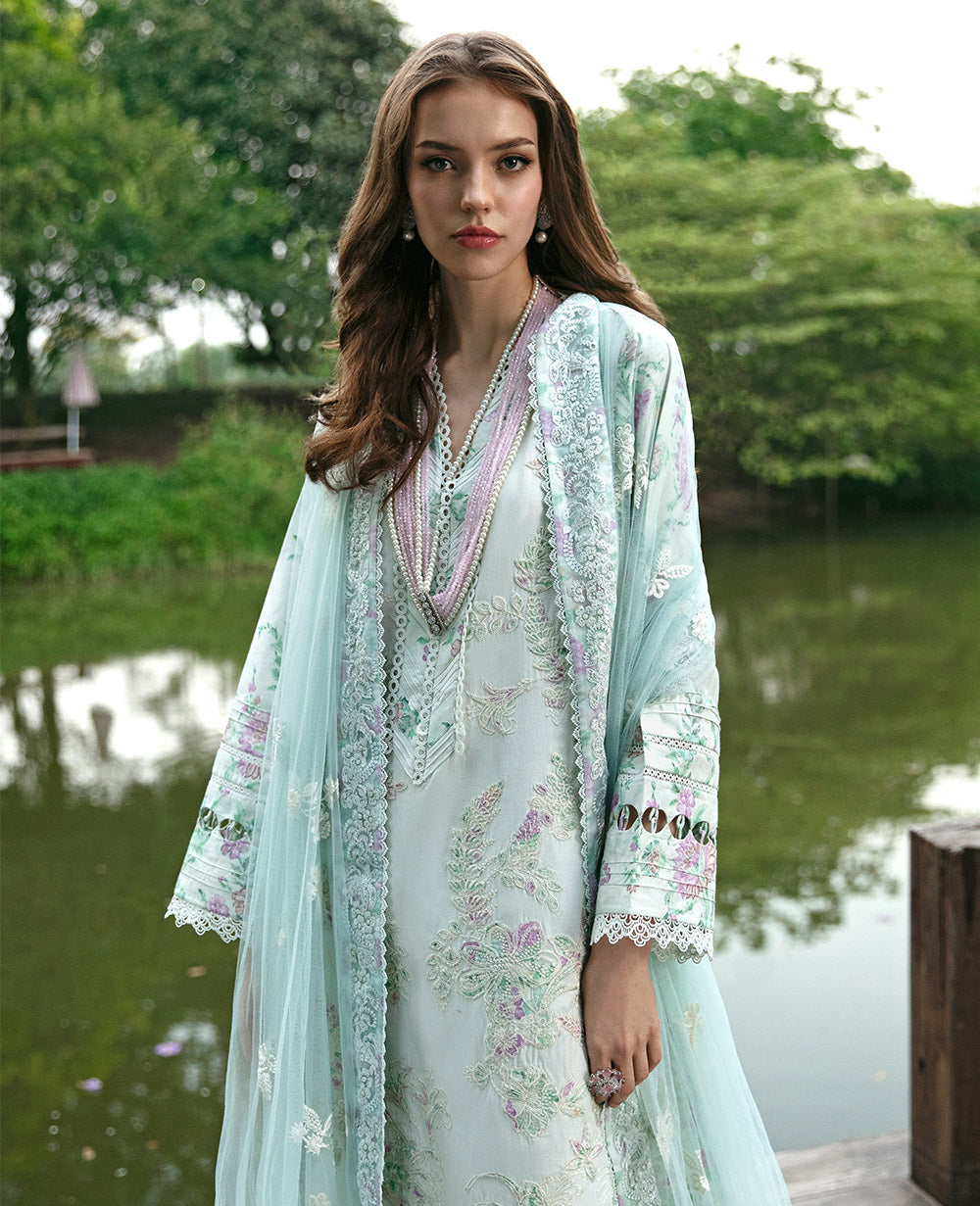 Republic Womenswear | Embroidered Pret 24 | Ilana