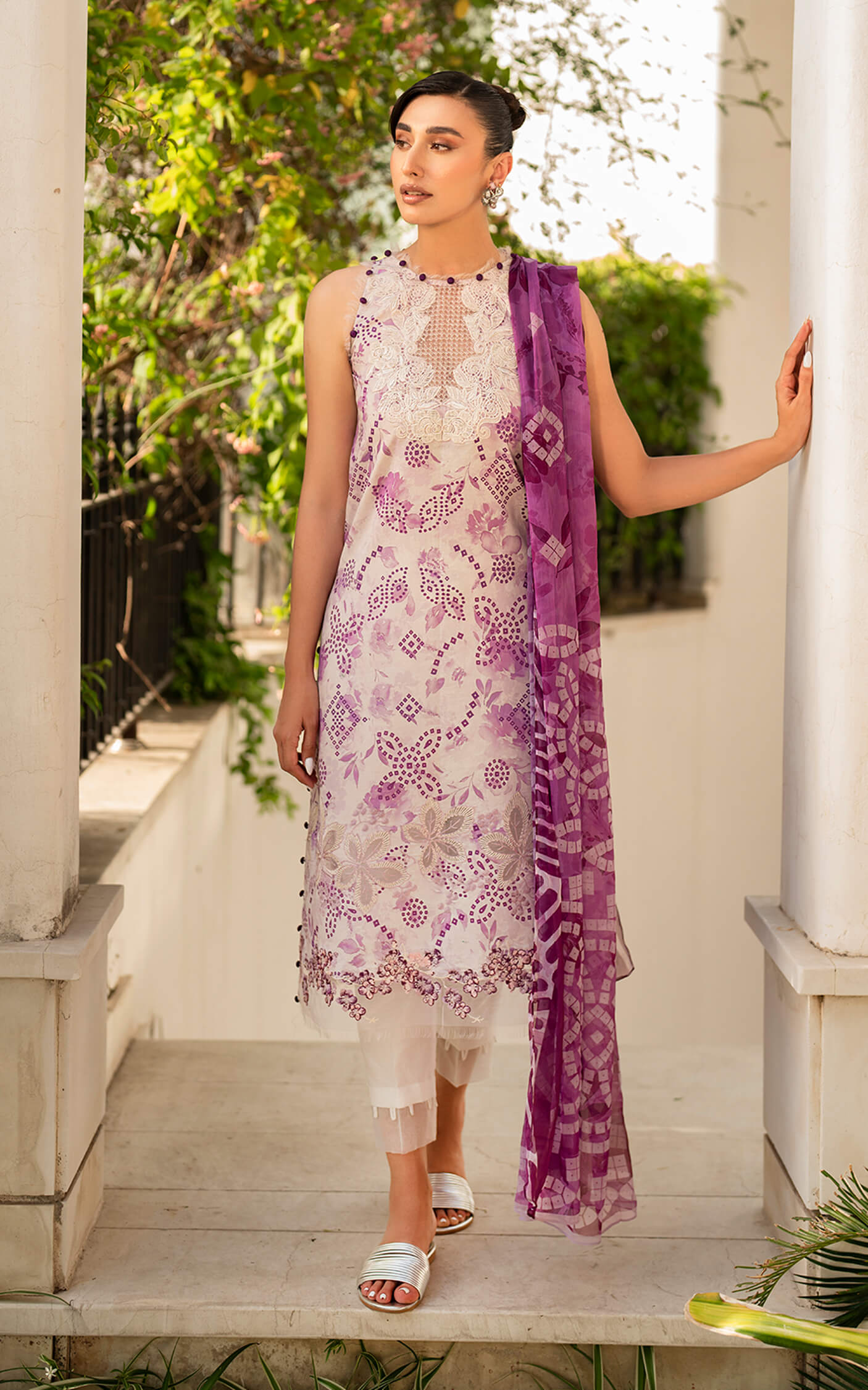 Asifa and Nabeel | Meraki Summer Vol 2 | Reshmi MK-10 - Designer Dress with Intricate embroidery and embellishments. Shop elegent wedding dress at Maria Faisal.