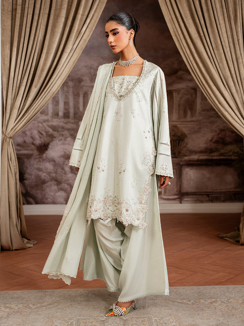 Epoque | Elysia Luxury Pret | Elara - Luxury Dress - available at Maria Faisal in UK and USA.