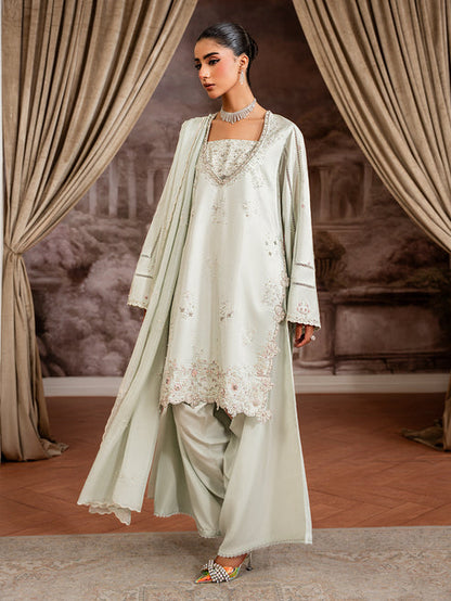 Epoque | Elysia Luxury Pret | Elara - Luxury Dress - available at Maria Faisal in UK and USA.