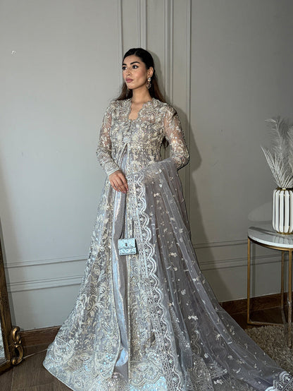Epoque | Avanti Wedding Formals | NIVARA - Wedding Dress - available at Maria Faisal in UK and USA.