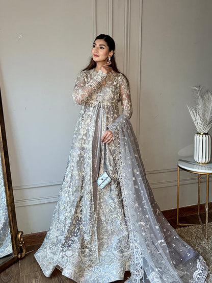 Epoque | Avanti Wedding Formals | NIVARA - Wedding Dress - available at Maria Faisal in UK and USA.