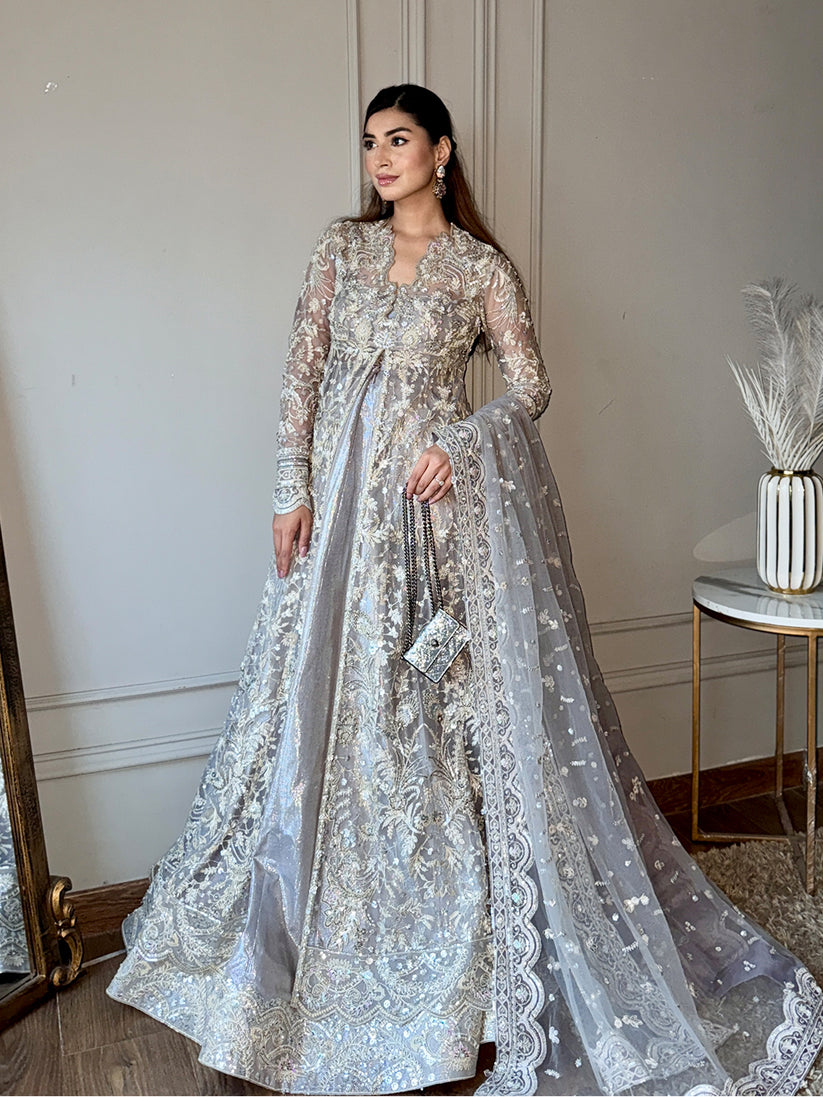 Epoque | Avanti Wedding Formals | NIVARA - Wedding Dress - available at Maria Faisal in UK and USA.