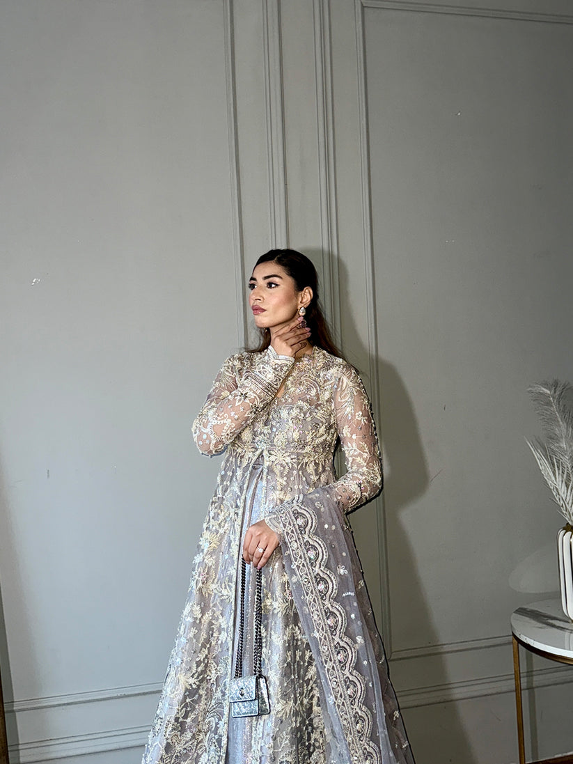Epoque | Avanti Wedding Formals | NIVARA - Wedding Dress - available at Maria Faisal in UK and USA.