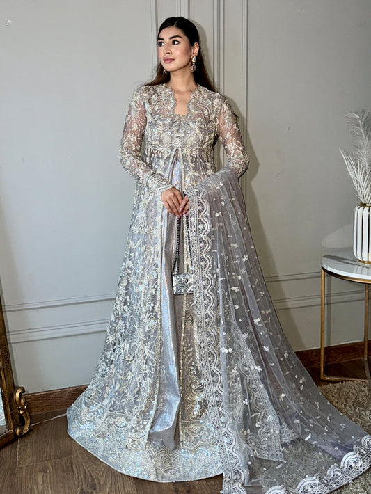 Epoque | Avanti Wedding Formals | NIVARA - Wedding Dress - available at Maria Faisal in UK and USA.