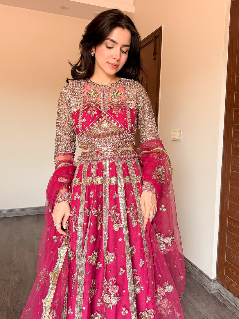Epoque | Avanti Wedding Formals | NAZLI - Wedding Dress - available at Maria Faisal in UK and USA.