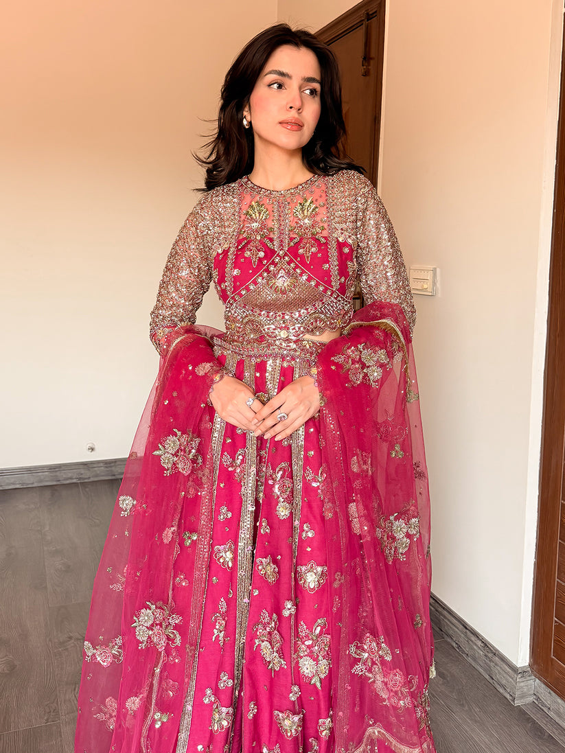 Epoque | Avanti Wedding Formals | NAZLI - Wedding Dress - available at Maria Faisal in UK and USA.