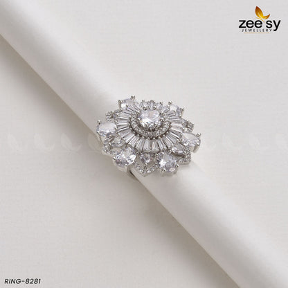 Sunflower Ring-8281 - Rings 