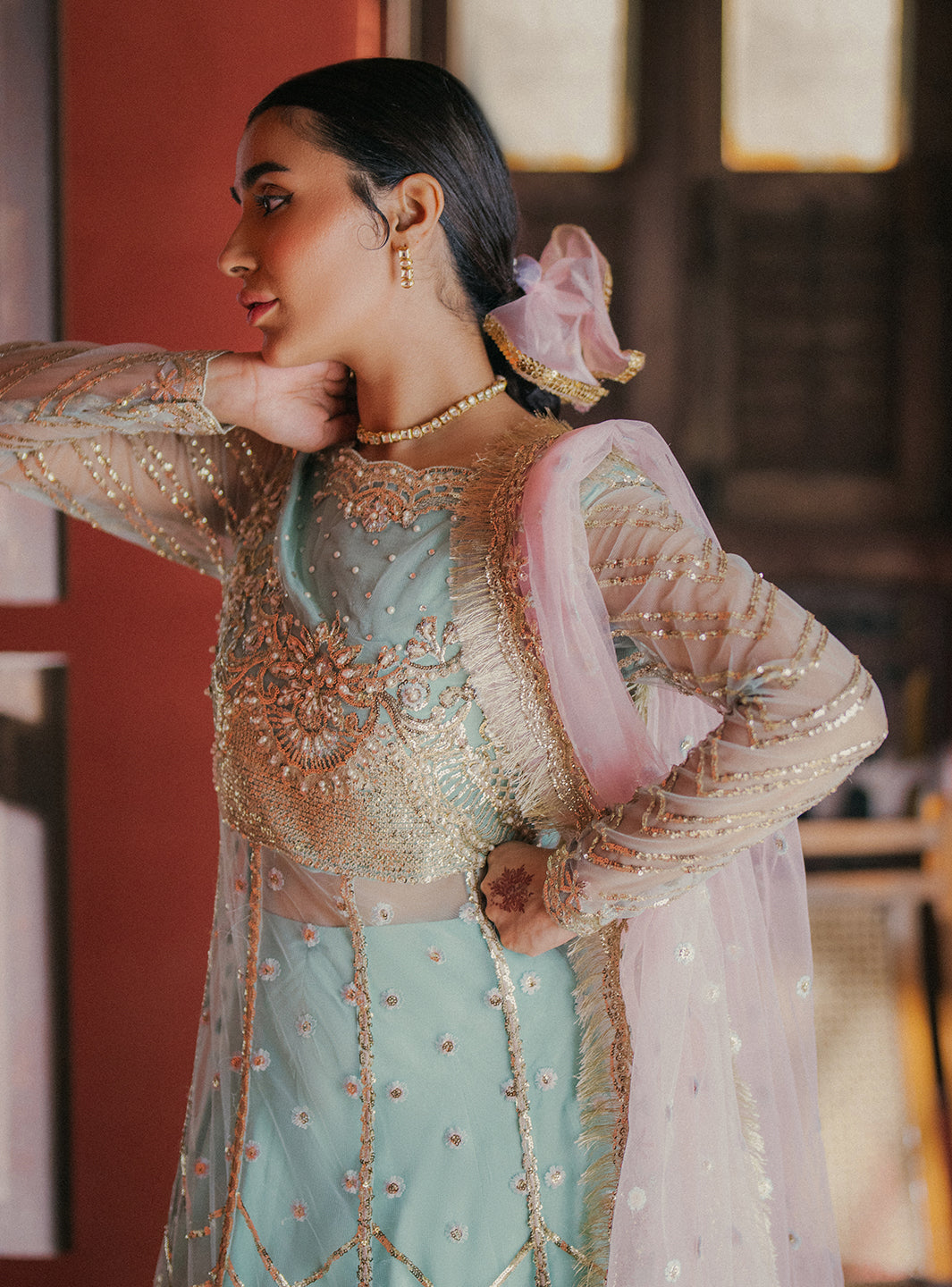 Roheenaz | Pehli Si Muhabbat Wedding Collection |  AARZO - Ladies Clothes 
