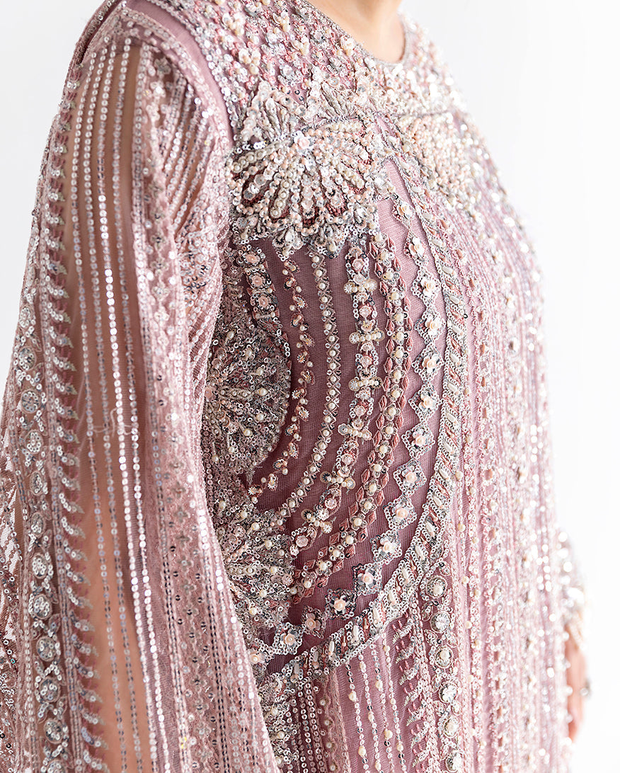 Mushq | Fleur Luxury Formals | Romnea - Formal Dress - available at Maria Faisal in UK and USA.