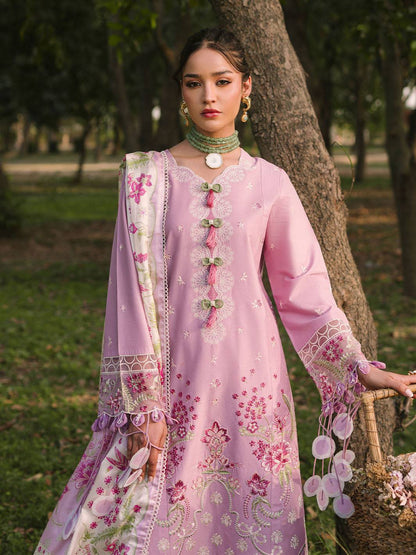 Mahnur | Dahlia Luxury Lawn 25 | Rosa by Maria Faisal - Registered Vendor of : Mahnur - type : Ladies Clothes - 100% original wedding dresses