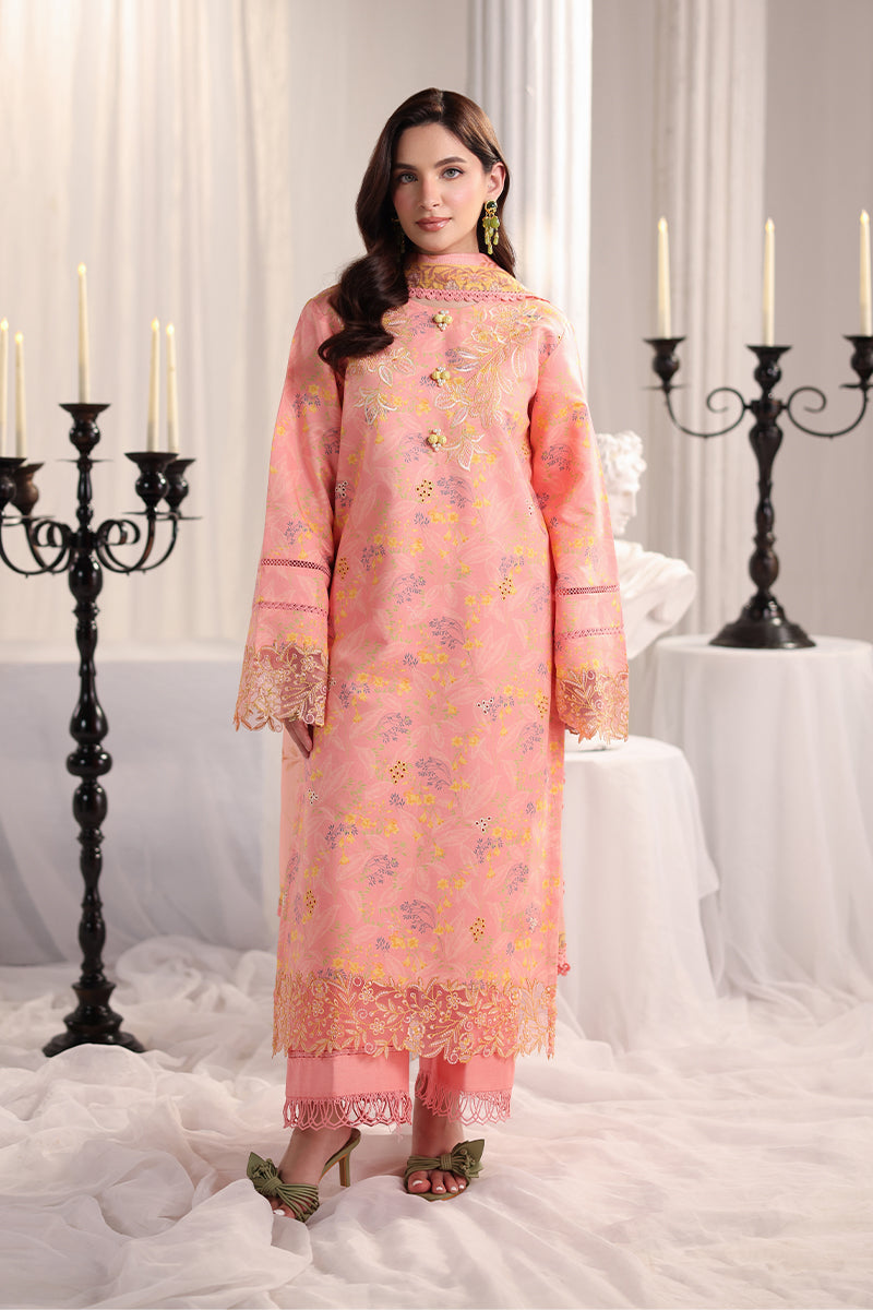 Rangrasiya | Nova Sumemr Embroidered Edit 26 | Rosalia - Luxury Dress - available at Maria Faisal in UK and USA.