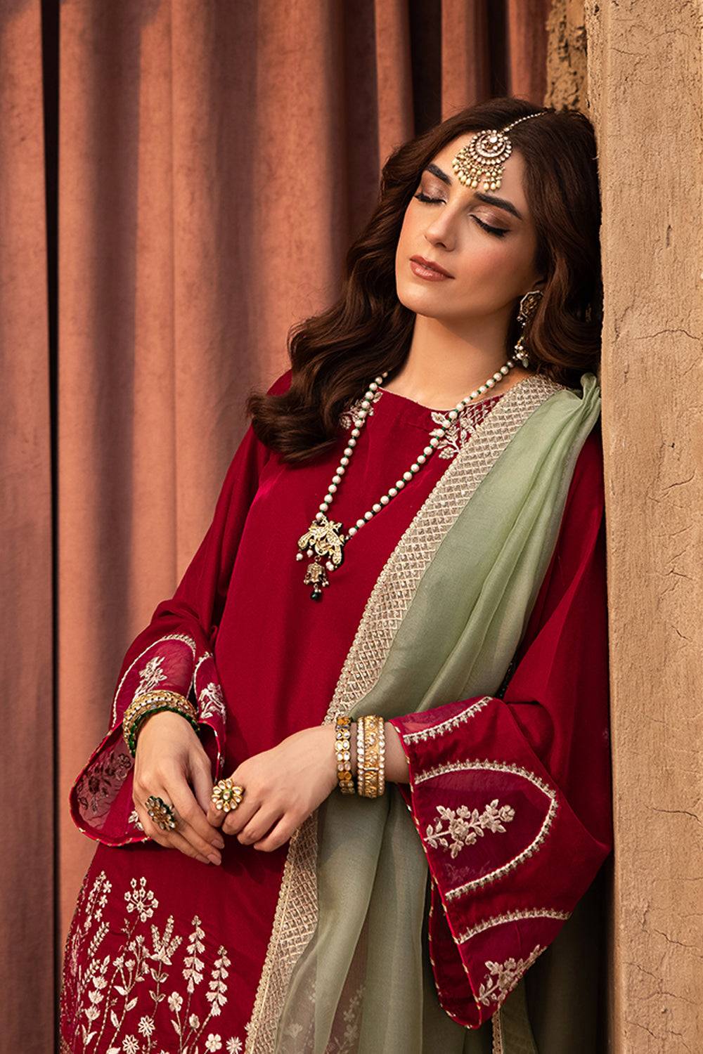 Azure | Vogue Formals | Rose Reverie by Maria Faisal - Registered Vendor of : Azure - type : Ladies Clothes - 100% original wedding dresses