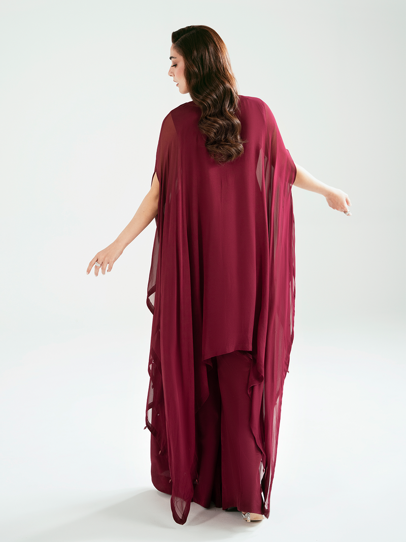 Ain | Luxe Edit | Rose - Luxury Dress - available at Maria Faisal in UK and USA.