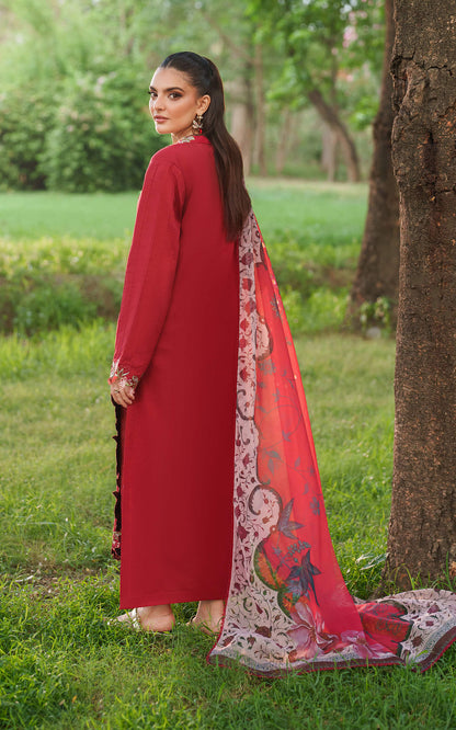 Asifa and Nabeel | Eden Cambric 25 | Rose Whisper ECU25-07 - Ladies Clothes - Maria Faisal