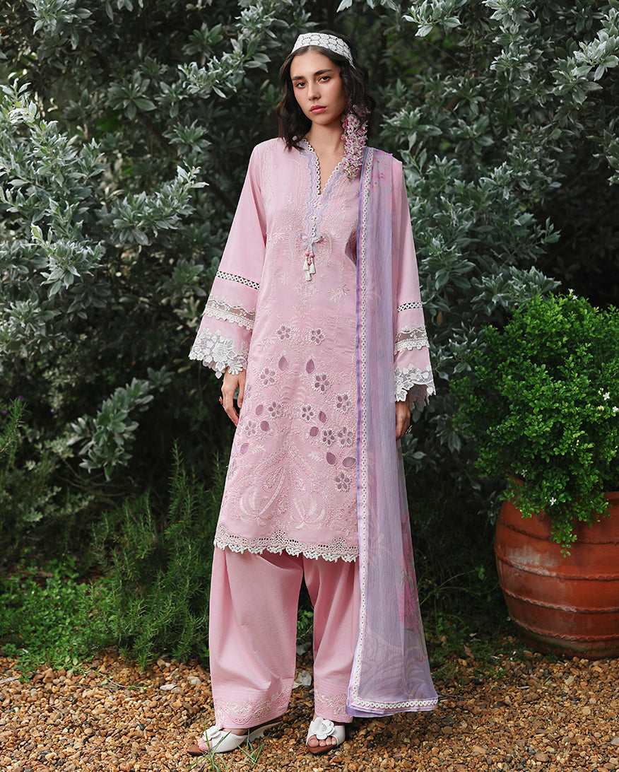 Mushq | The Secret Garden Lawn |Rosewood Secret - Luxury Dress - available at Maria Faisal in UK and USA.