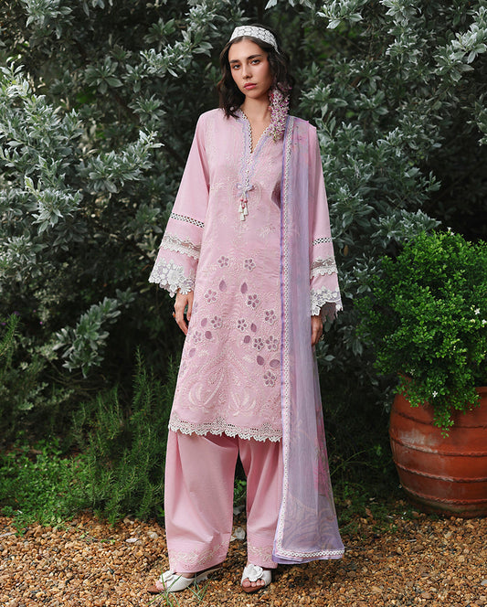 Mushq | The Secret Garden Lawn |Rosewood Secret - Luxury Dress - available at Maria Faisal in UK and USA.