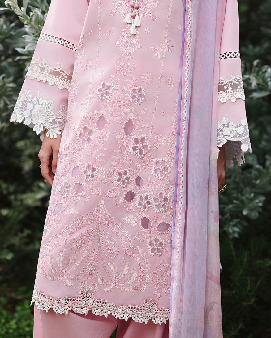 Mushq | The Secret Garden Lawn |Rosewood Secret - Luxury Dress - available at Maria Faisal in UK and USA.
