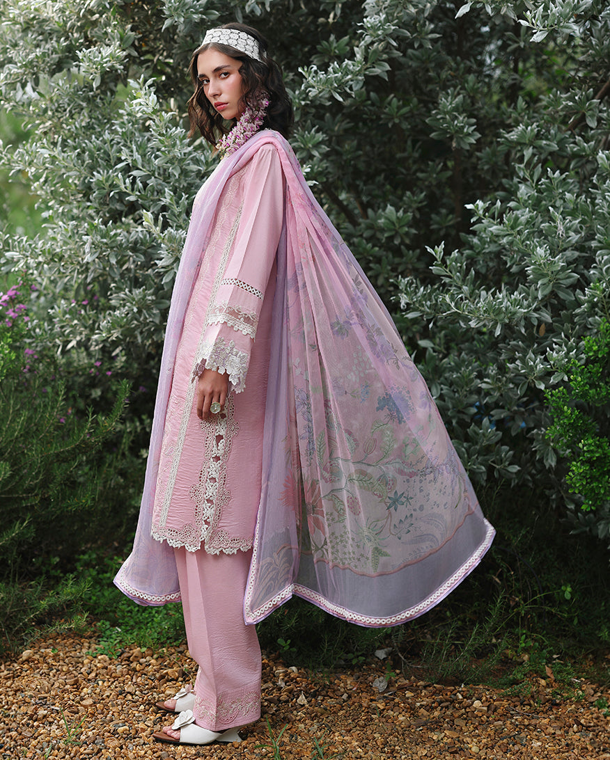 Mushq | The Secret Garden Lawn |Rosewood Secret - Luxury Dress - available at Maria Faisal in UK and USA.