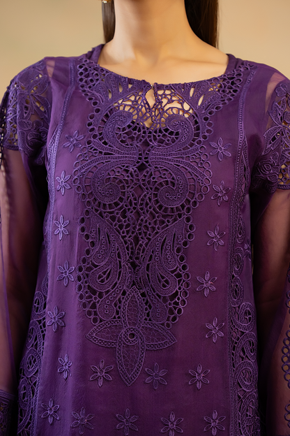 Saad Shaikh | Cutwork 26 | Rosira - Luxury Dress - available at Maria Faisal in UK and USA.
