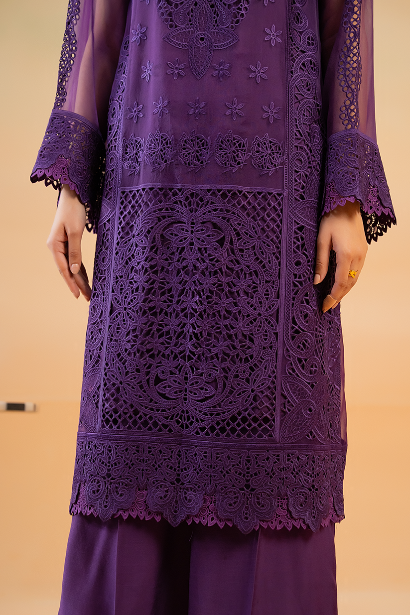 Saad Shaikh | Cutwork 26 | Rosira - Luxury Dress - available at Maria Faisal in UK and USA.