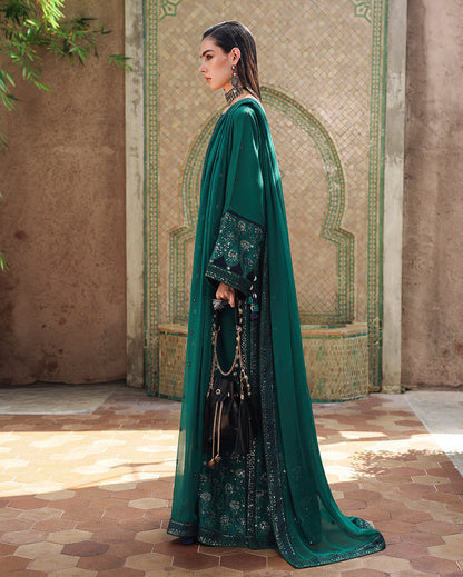 Mushq | Nuvera Rawsilk | Royal Affair - Luxury Dress - available at Maria Faisal in UK and USA.