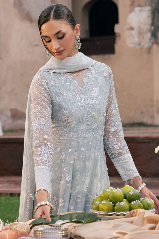 Cross Stitch | SS-25 RTW WEDDING EDIT-1 | ROYAL GLINT - Wedding Dress - available at Maria Faisal in UK and USA.