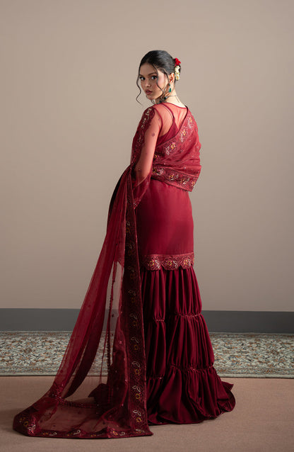 Fabiha Fatima | Elvin Pret Wear | RUBEIA - Ladies Clothes - Maria Faisal